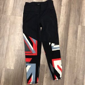 Sweaty Betty 7/8 Union Jack Power Leggings